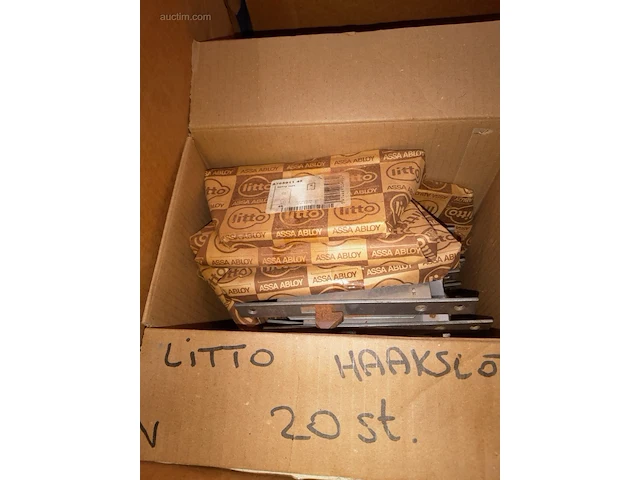 (47x) scharnieren en haaksloten dr hahn, litto - afbeelding 2 van  3