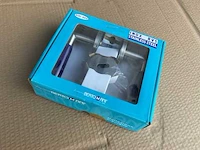 48 inox met blauw deurkrukken - afbeelding 4 van  4