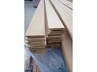 48 lm massief eiken plinten 12x68 - afbeelding 4 van  5