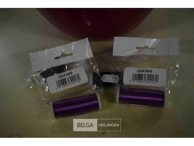 ±48 rolletjes knutsel binddraad - afbeelding 2 van  2