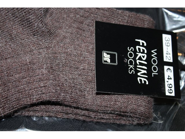 48 x paar wintersokken angora wol ferline - afbeelding 1 van  2