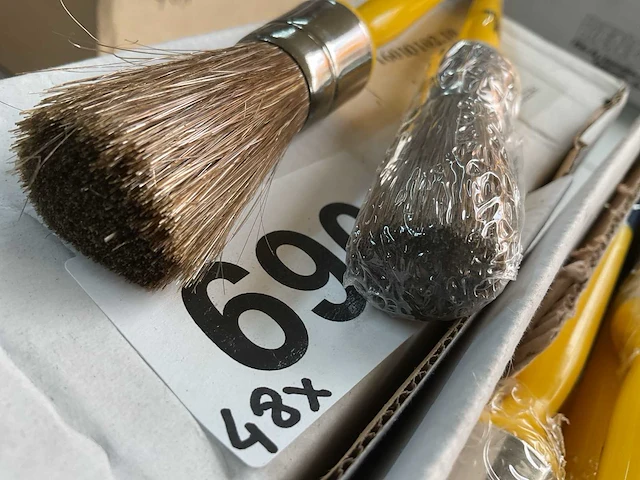 48 x ronde verfborstels - afbeelding 4 van  4