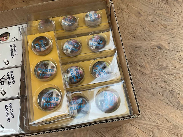 48 x set magnetische foto bevestiging - afbeelding 3 van  7