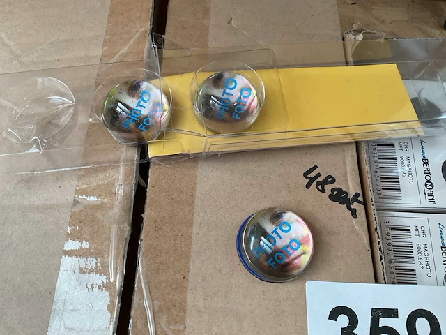48 x set magnetische foto bevestiging - afbeelding 5 van  7