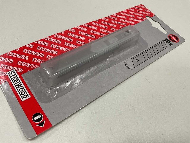 48 x vervangmesjes; 10 stuks per doosje; voor afbreekmes 9 mm - afbeelding 3 van  3