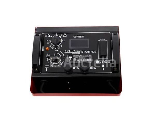480a 12/24v kraft&dele lcd acculader - afbeelding 4 van  4