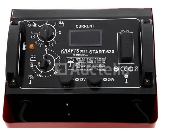 480a 12/24v kraft&dele lcd acculader - afbeelding 4 van  4