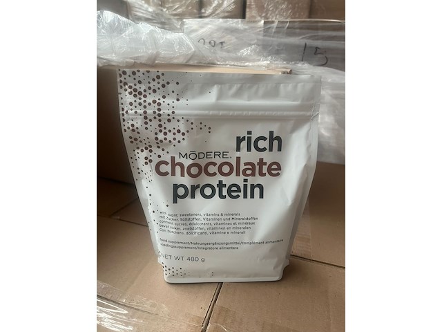 480x chocolate protein 480g - modere - afbeelding 1 van  5