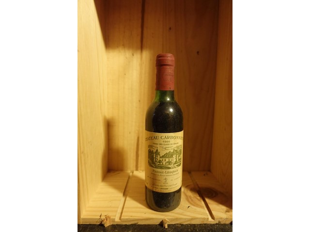 48x 37,5cl chateau carbonnieux grand cru classe de graves 1986 - afbeelding 1 van  4