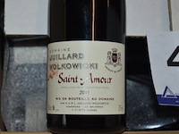 48x fles rode wijn, domaine juillard wolkowicki, saint-amour, 2011, 75cl - afbeelding 2 van  3