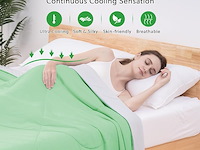 48x homfine koeldeken 200x220 - afbeelding 2 van  3