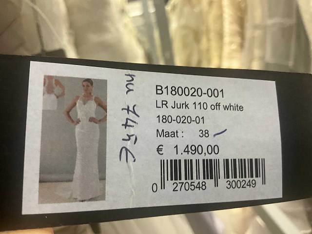 49 linea raffaelli diverse bruidsjurken (totaalprijs) - afbeelding 19 van  27