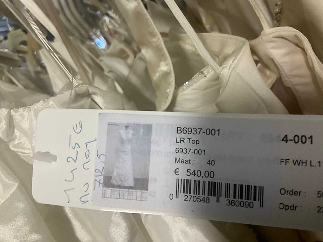 49 linea raffaelli diverse bruidsjurken (totaalprijs) - afbeelding 10 van  24