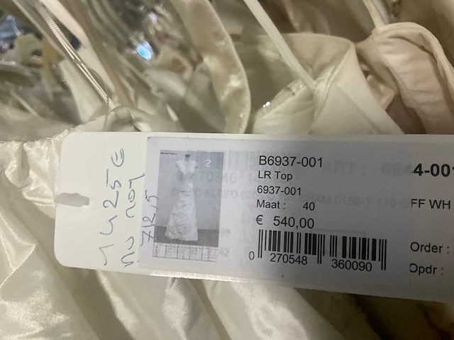 49 linea raffaelli diverse bruidsjurken (totaalprijs) - afbeelding 11 van  24