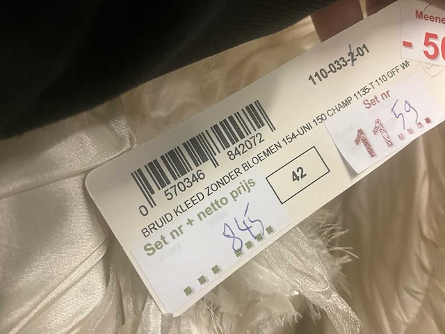 49 linea raffaelli diverse bruidsjurken (totaalprijs) - afbeelding 16 van  24