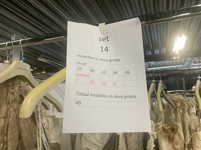 49 linea raffaelli diverse bruidsjurken (totaalprijs) - afbeelding 18 van  25