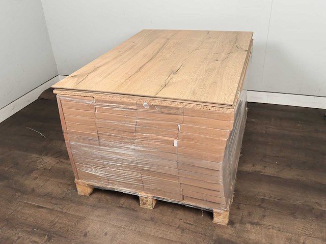 49 m2 laminaat watervast plank - 1383 x 244 x 8,5 mm - afbeelding 4 van  4