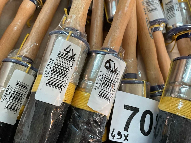 49 x ronde verfborstels en kwasten - afbeelding 5 van  8