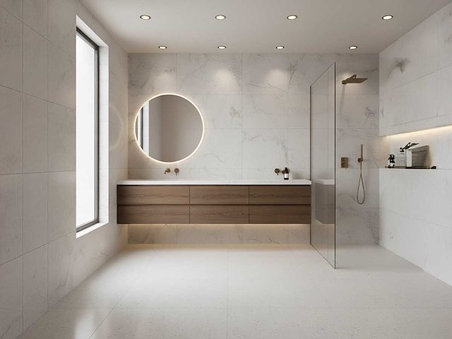 4.9w cct 3 kleur inbouwspot waterdicht (100x) - afbeelding 4 van  5