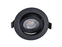 4.9w led inbouwspot 3000k met lens (300x) - afbeelding 2 van  7