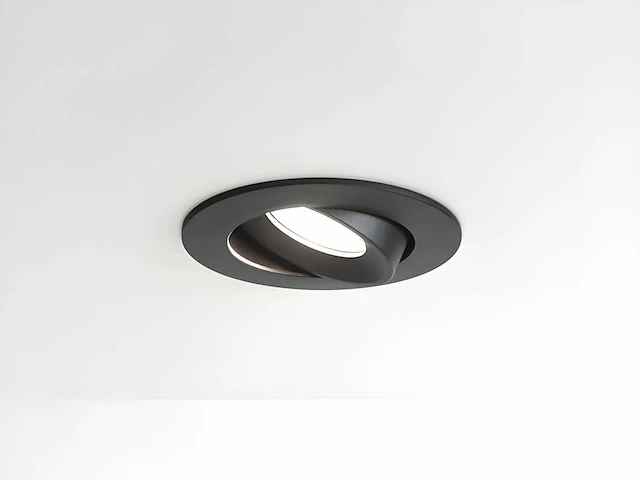 4.9w smd led inbouwspot 6000k zwart met lens(100x) - afbeelding 3 van  7