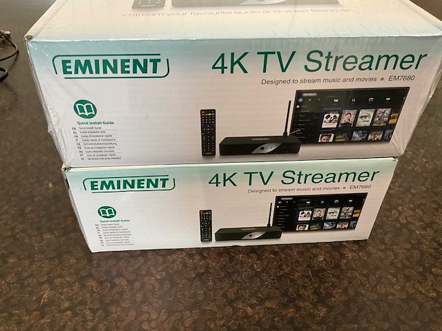 4k tv streamer eminent (2x) - afbeelding 2 van  2