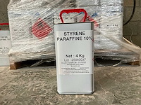 4kg styrene paraffine 10% (23x) - afbeelding 1 van  3