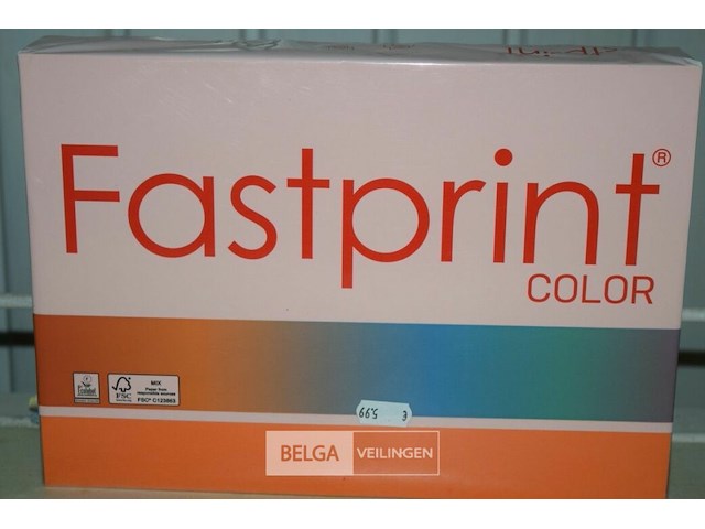 4pakken gekleurd a4 printpapier oranje - afbeelding 2 van  2