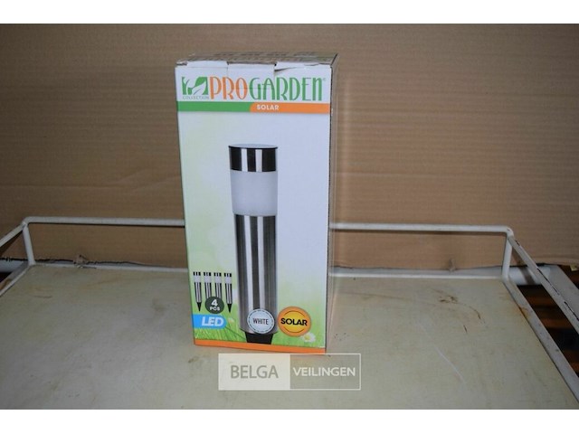 4st. progarden solar led h=39cm ø6cm - afbeelding 1 van  1