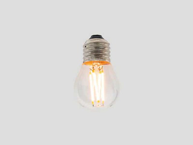 4w g45 filament led bulb 2700k(100x) - afbeelding 1 van  6