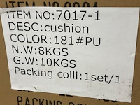 4x 1-zit zetelkussen - afbeelding 4 van  5