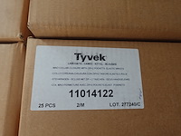 4x 25 wegwerpoverall tyvek - afbeelding 3 van  3