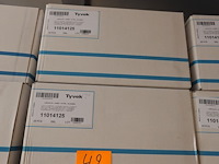 4x 25 wegwerpoverall tyvek - afbeelding 1 van  1