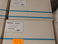 4x 25 wegwerpoverall tyvek - afbeelding 1 van  1