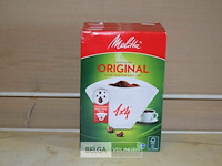 4x 40 st melitta koffiefilters 1x4 - afbeelding 1 van  1