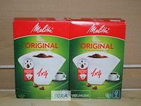 4x 40 st melitta koffiefilters 1x4