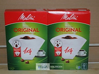 4x 40 st melitta koffiefilters 1x4 - afbeelding 1 van  1