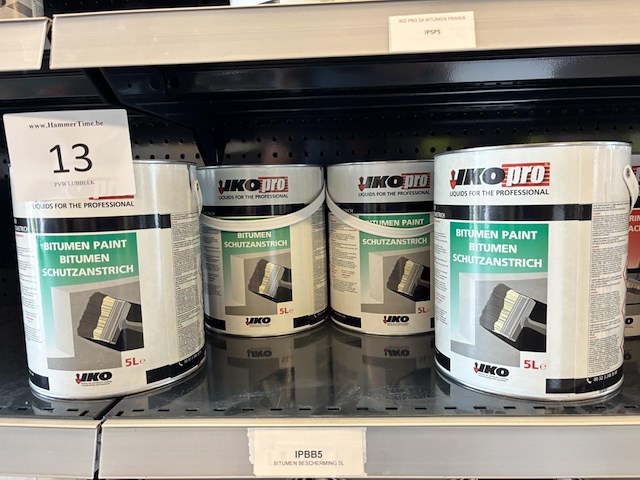 4x 5l iko pro bitumen paint - afbeelding 1 van  2