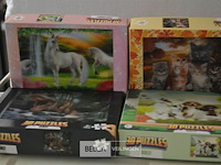 4x 6st 3d puzzels - afbeelding 2 van  5
