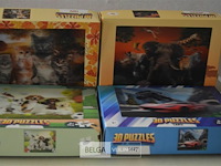 4x 6st 3d puzzels - afbeelding 3 van  5