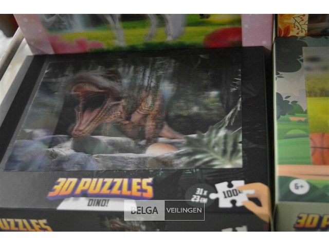4x 6st 3d puzzels - afbeelding 5 van  5