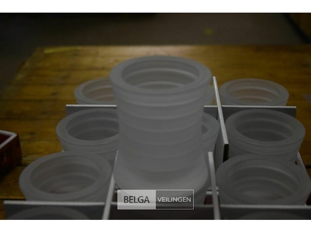 4x 6st theelichtglazen - afbeelding 2 van  3