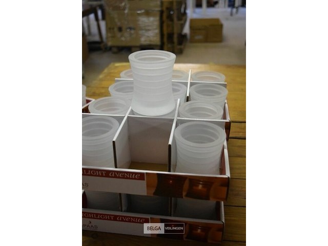 4x 6st theelichtglazen - afbeelding 3 van  3