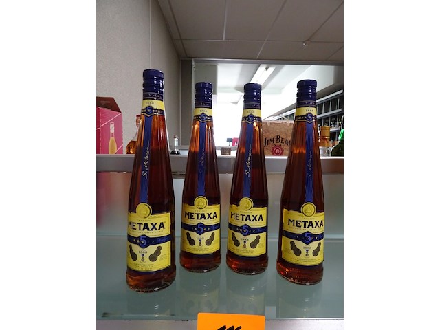 4x 70cl metaxa - afbeelding 1 van  3
