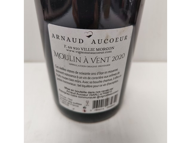 4x 75cl arnaud aucoeur - afbeelding 2 van  2