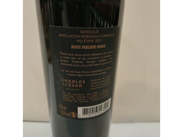 4x 75cl bordeaux parleurs - afbeelding 2 van  2