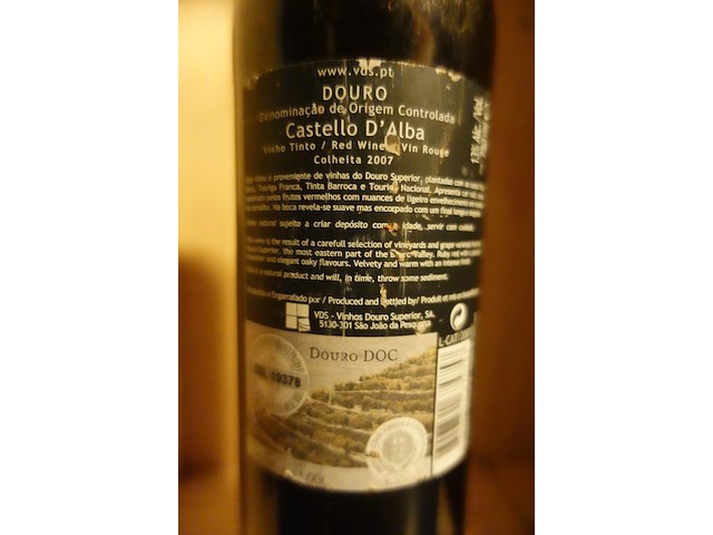 4x 75cl castello d'alba 2007 - afbeelding 3 van  4