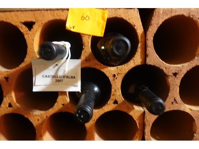 4x 75cl castello d'alba 2007 - afbeelding 4 van  4