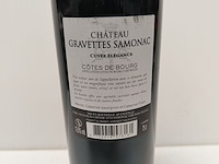 4x 75cl château gravettes samonac - afbeelding 2 van  2