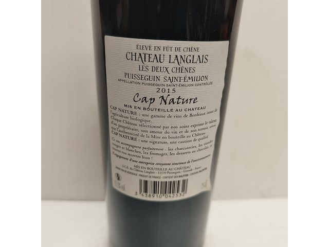 4x 75cl château langlais les deux chênes - afbeelding 2 van  2